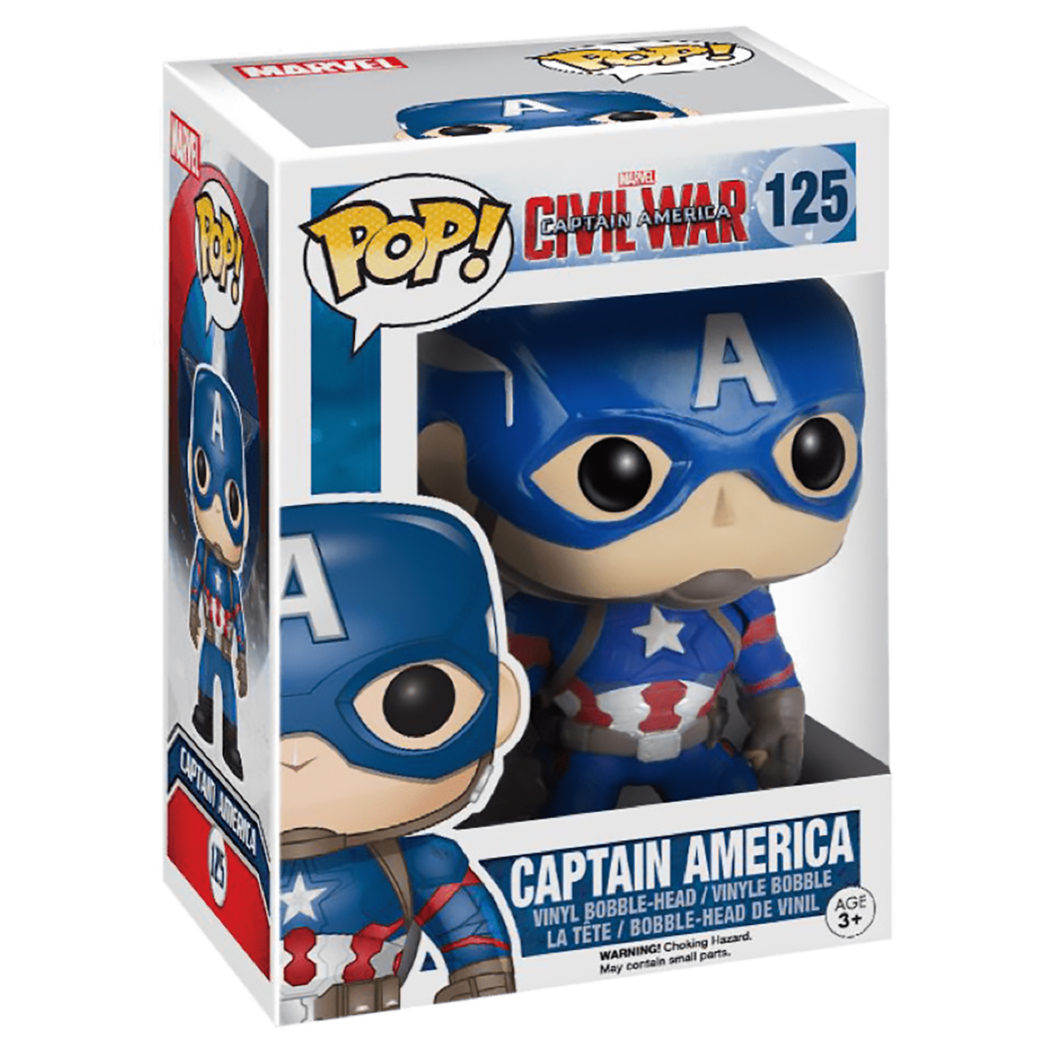 captain america pop vinyl