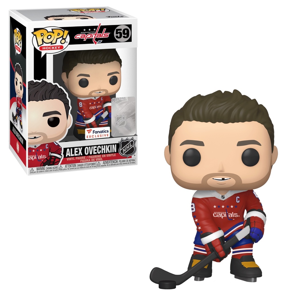 Александр Овечкин (Alex Ovechkin) Washington Capitals: Фигурка Funko POP!  Hockey 59