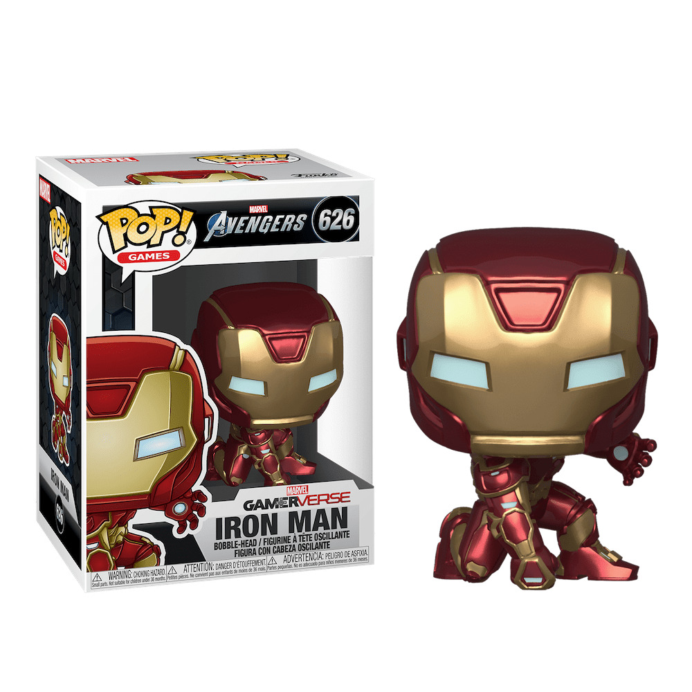 Железный Человек (Iron Man) Avengers Game: Фигурка Funko POP! (626) –  KRISTIANLAND