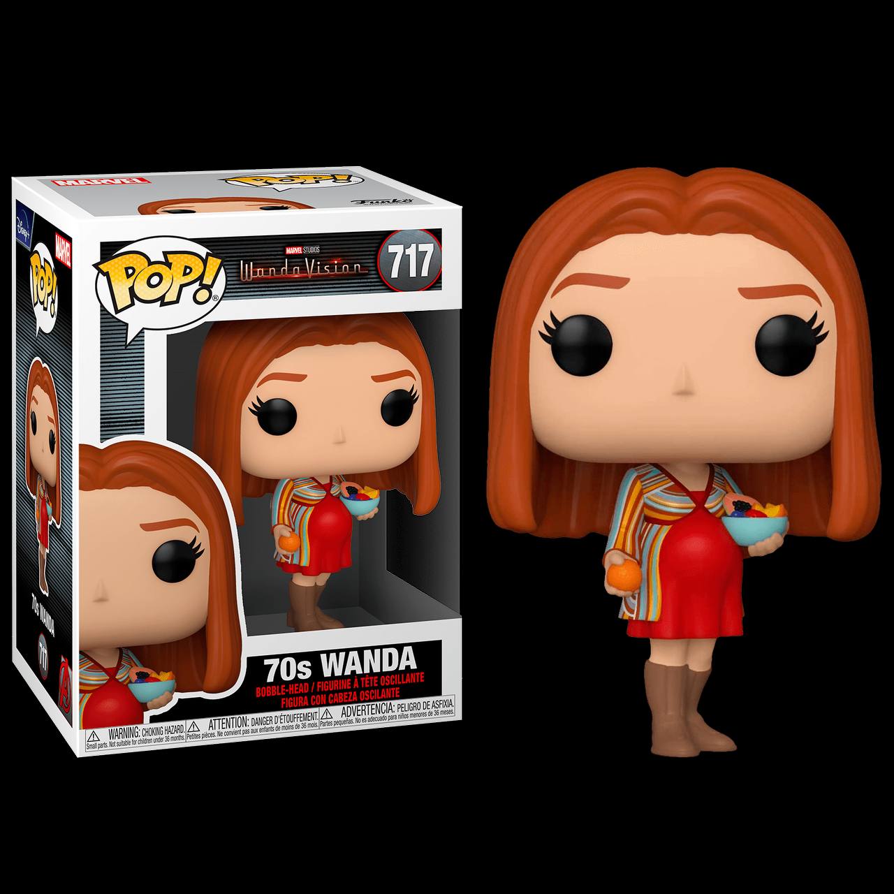 wandavision funko pop 70s wanda