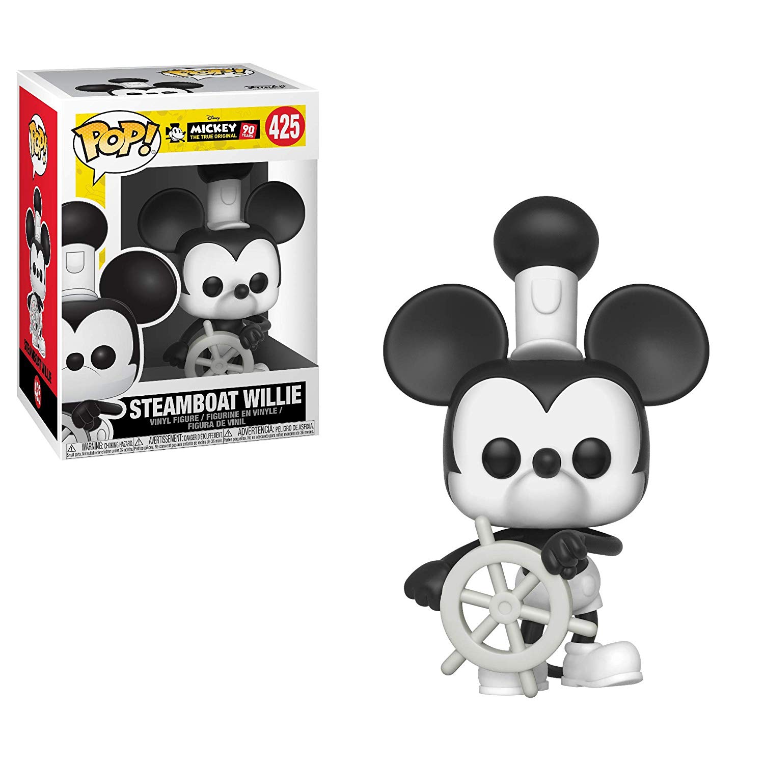 steamboat willie pop figure